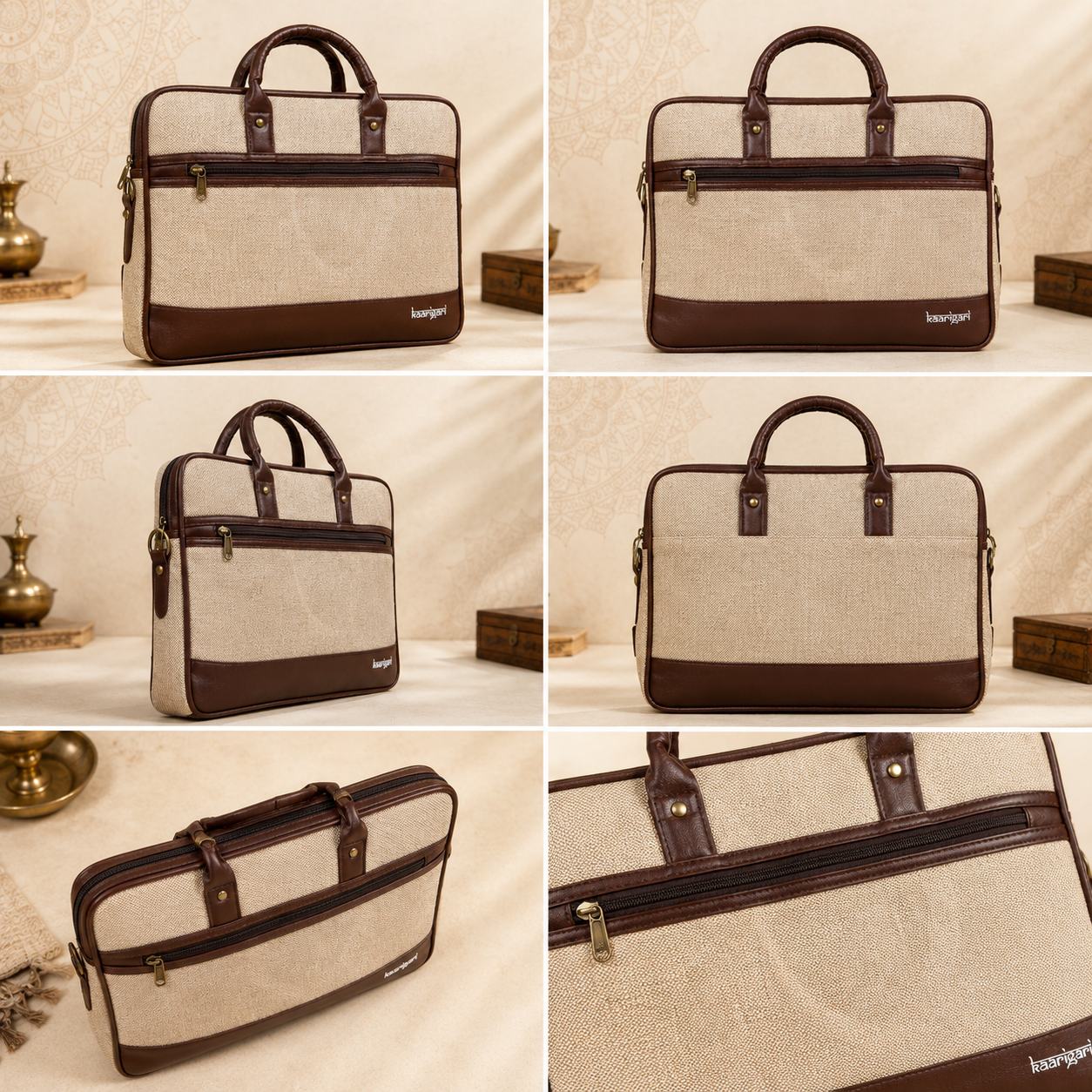 Canvas Trail Briefcase | STYLE No-340