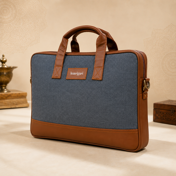 Tweed & Tan Messenger Bag | STYLE NO-335
