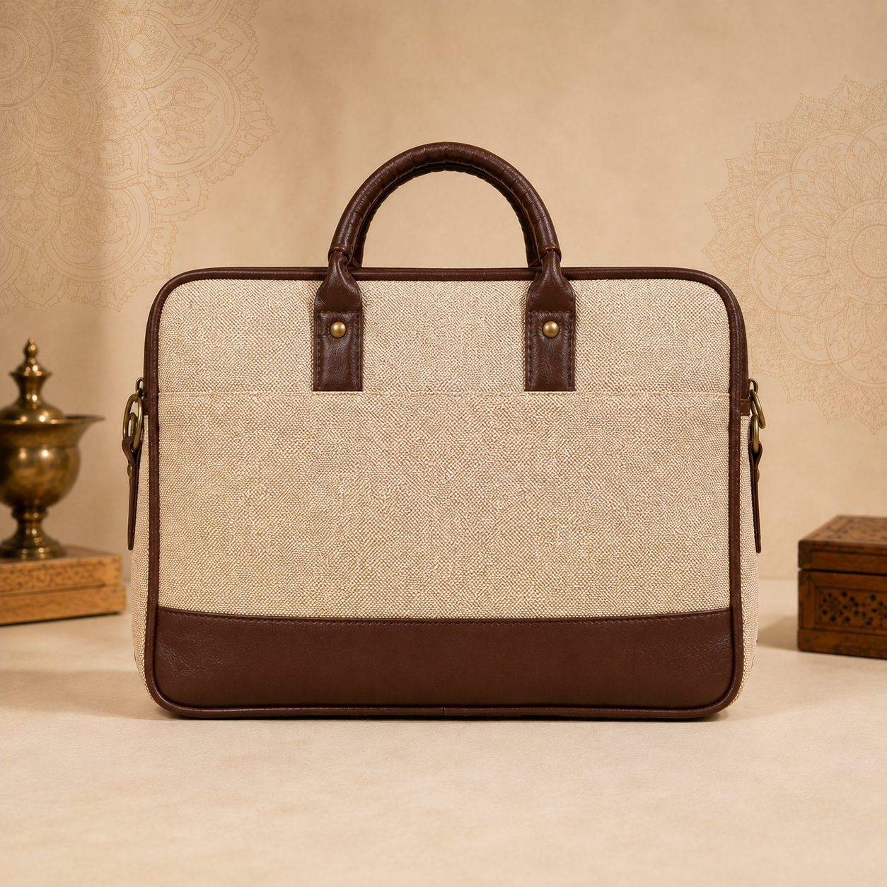 Canvas Trail Briefcase | STYLE No-340