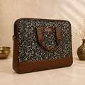 Floral Tapestry Canvas Briefcase | STYLE NO-407
